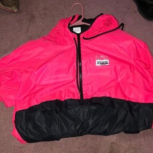 VS pink windbreaker